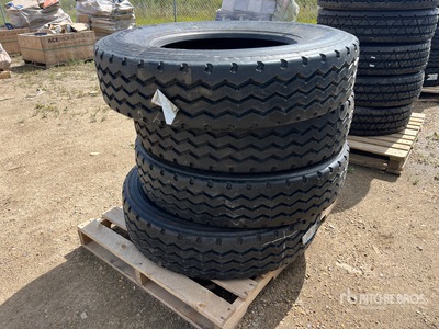 Quantity of (4) Michelin 11R24.5 Tires (Unused)