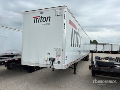 2018 Utility VS2DX 53 ft x 102 in T/A Van Trailer