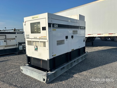 2018 Multiquip DCA125SSIU4F 100 kW Skid-Mounted Generador