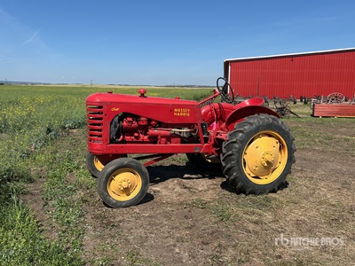 1953 Massey-Harris 21 Colt 2WD Wide Front Row Crop Tracteur de collection