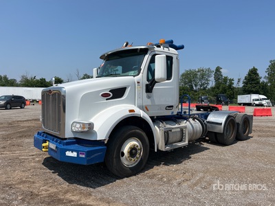 2018 Peterbilt 567 6x4 T/A Day Cab Truck Tractor