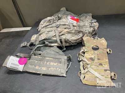 (69) Fighting Load Carriers, (26) Hydration System Carriers & Assorted Items