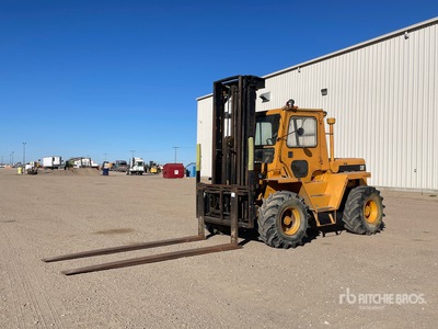 1985 Cat R80 8800 lb 4x4 Rough Terrain Forklift