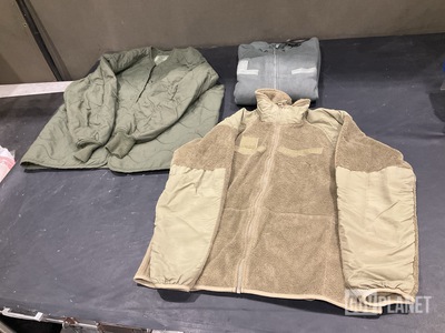 (89) Cold Weather Jackets, (1) Extreme Cold Liner & (1) Flyer’s Jacket Liner