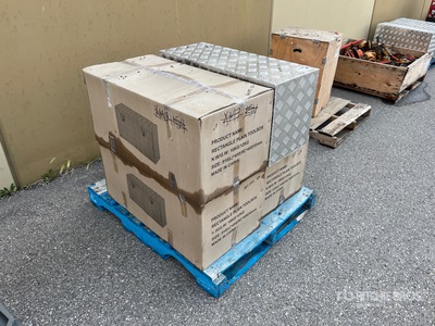 Quantity of (4) 3 ft Tool Cabinet (Unused)