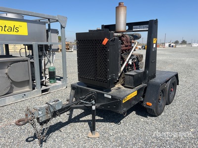 Cornell 4NHTB Trailer-Mounted Pompe à eau