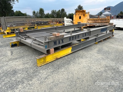 Quantity of (2) 8 ft x 20 ft 8800 lb Loading Platform