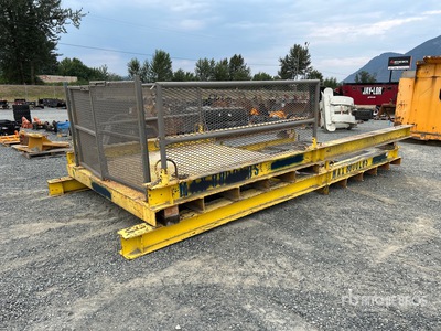 Quantity of (2) 7 ft x 18 ft 8800 lb Loading Platform