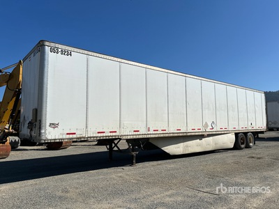 2007 Wabash 53 ft x 102 in T/A Van Trailer