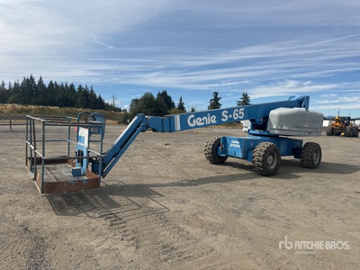 1999 Genie S-65 4WD Gasoline Telescopische hoogwerker