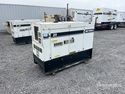 2020 Multiquip DCA-25SSU4F 20 kW Skid-Mounted Generator set
