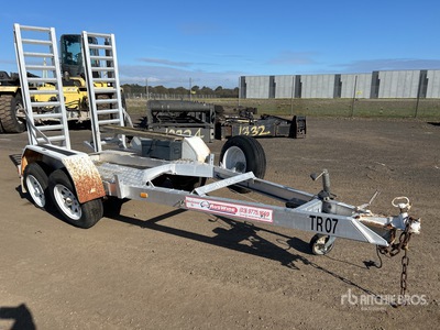 2017 Auswide Equipment 2.0 m Bogie/A Plant Trailer