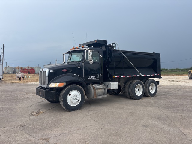 2009 Peterbilt 340 6x4 T/A Dump Truck