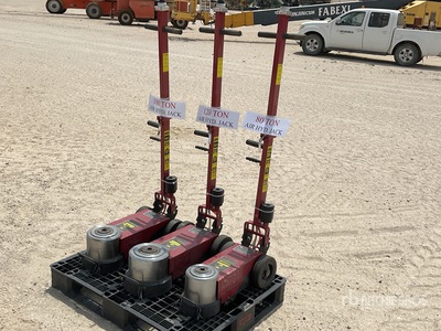 Quantity of (3) Pneumatic Floor Cric (Unused)