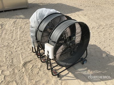 Quantity of (3) Electric Industrial Fan (Unused)