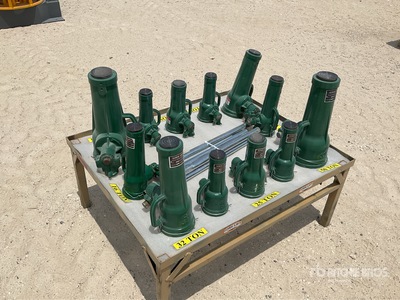 Quantity of (12) Screw Jacks (Unused)