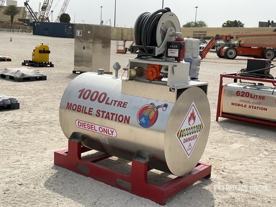 Yuni D1000DC 1000 L Portable Diesel Fuel Tank (Unused)