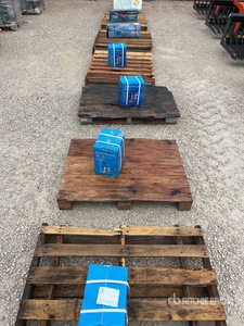 Quantity of (4) 2024 Powertek 20T lifter 20 Ton Air Bottle Wagenheber (Unused)