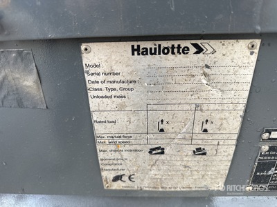 2019 Haulotte HA16RTJ Articulating Boom Lift