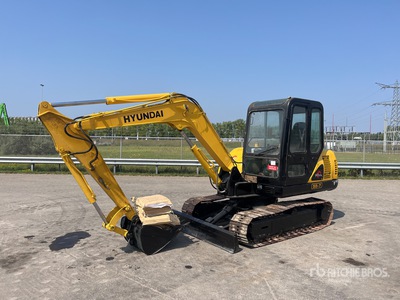 2013 Hyundai R55-7 Excavadora de Cadenas