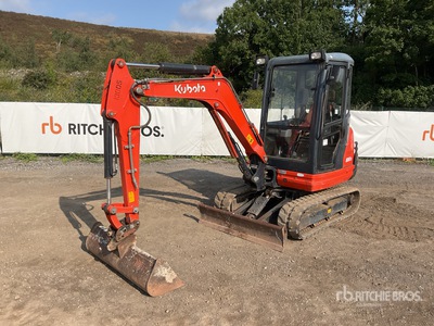 2017 Kubota KX61-3 Mini Excavator