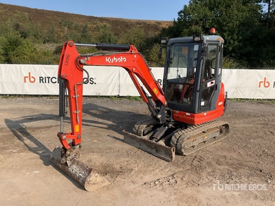 2017 Kubota KX61-3 Mini Excavator