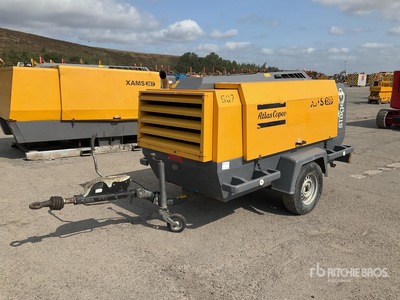 2015 Atlas Copco XAS186 Mobile Compresor de aire