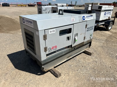 2013 Wacker Neuson G-25 20 kW Skid-Mounted Generator Set