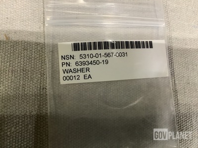 (12) 6393450-19 Flat Washers