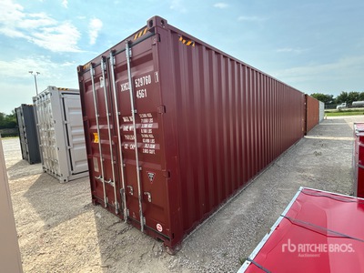 2021 40 ft High Cube Storage Container