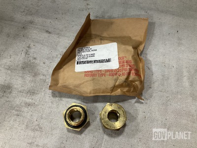 (12) Shaw Development 999-0272-01 Bulkhead Hose Connectors