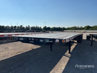 2020 Fontaine HCICF22WSA 53 ft T/A Spread Axle Flatbed Trailer