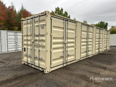 2025 40 ft High Cube Multi-Door حاويات تخزين