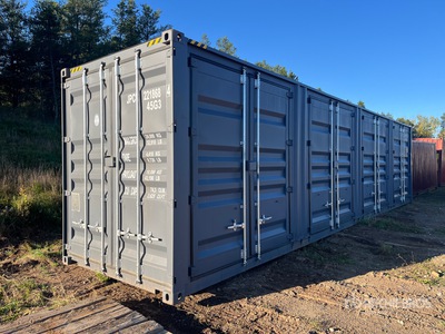 2025 40 ft High Cube Multi-Door Storage Container