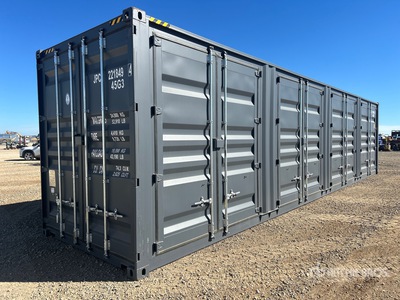 2025 40 ft High Cube Multi-Door حاويات تخزين