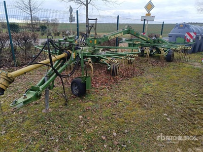 2012 Krone Swadro 710 7.10 m 2 Rotor Andaineur Hay Rake