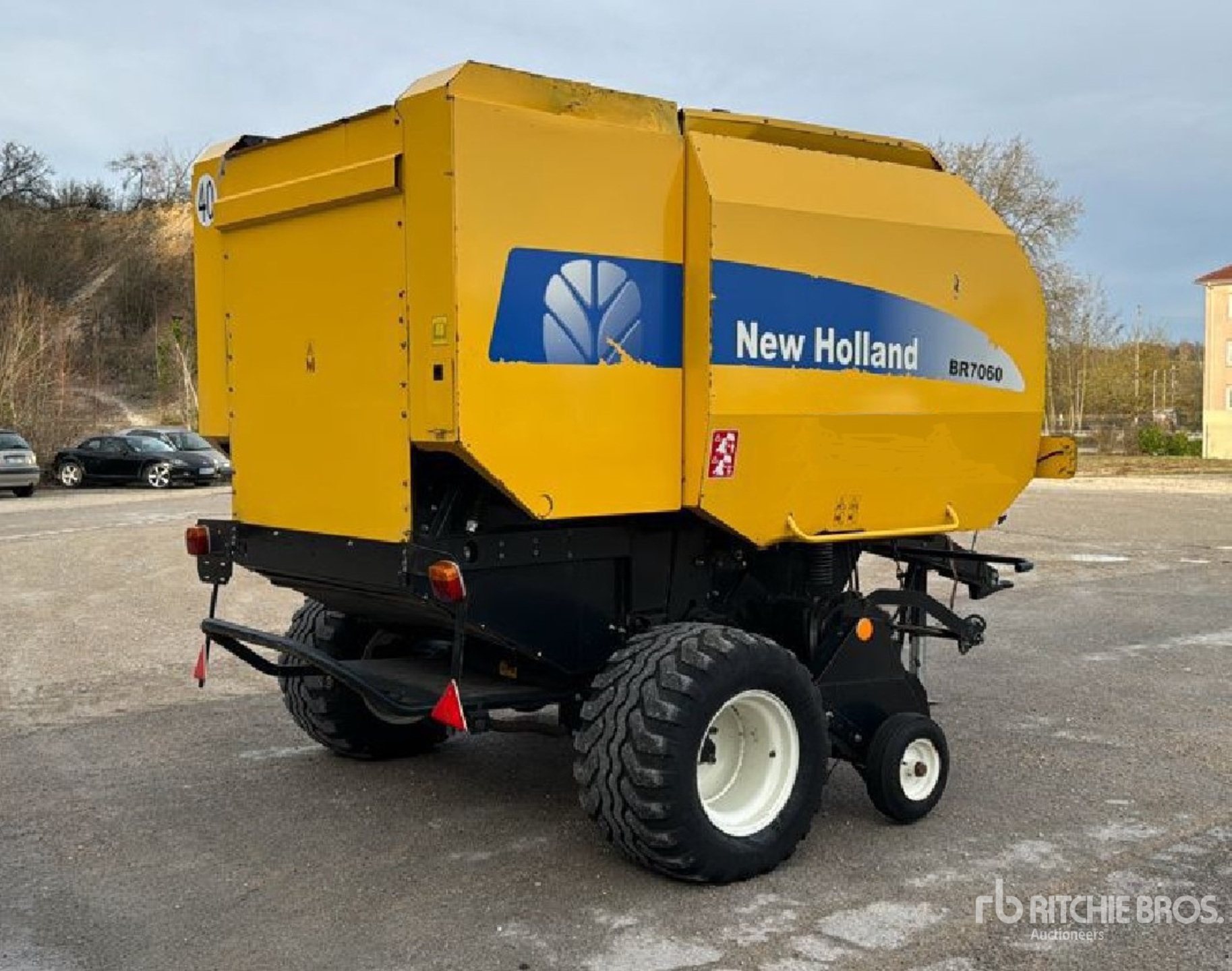 2011 New Holland BR7060 Presse A Bale Ronde Round Baler