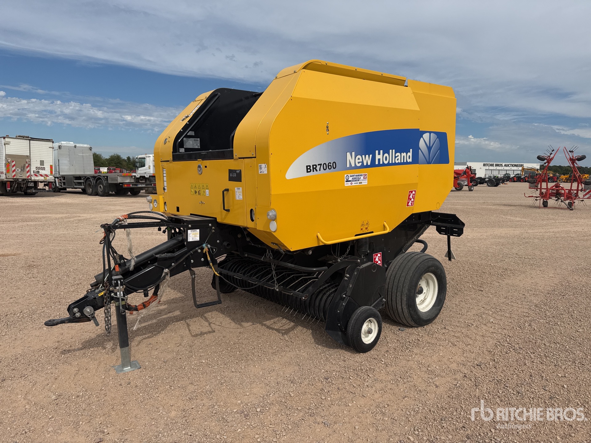 2014 New Holland BR7060 Presse A Bale Ronde Round Baler