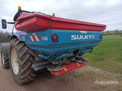 2008 Sulky X36 28 m 3-Point 3000 L Épandeur d'engrais