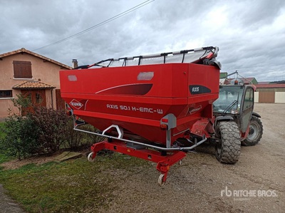 2014 Kuhn Axis 50.1 HEMC W 42 m 3-Point 4000 L Épandeur d'engrais