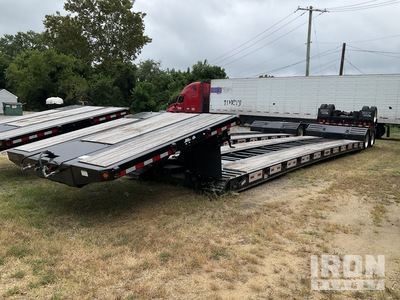 2023 Kaufman 20280 lb Tri/A Single Drop Removable Gooseneck Lowboy Trailer