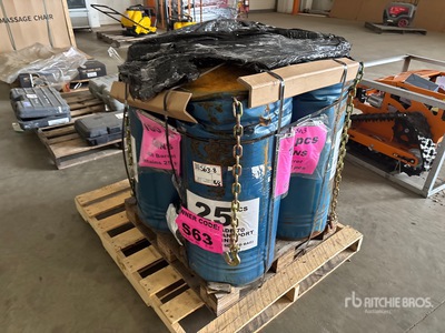 Quantity of (100) 20 ft Cargo Transport Chains (Unused)
