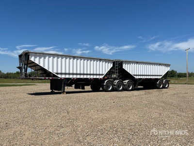 Doepker 28 ft Super B-Train Lead Remolque de granos