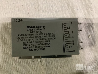 (8) Electronic Transformer 1222AB Reactors