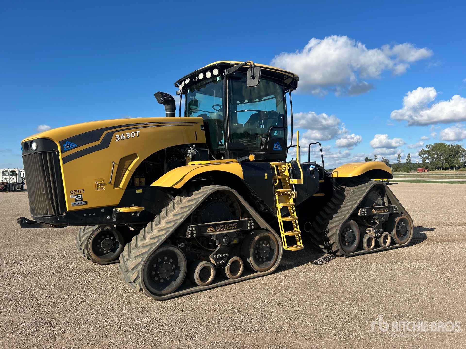 2018 MTS 3630T Quad Track Scraper Tractor