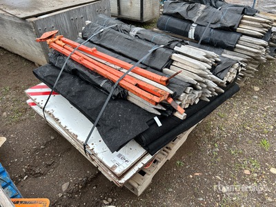 Quantity of Road Signs and Wood Spikes