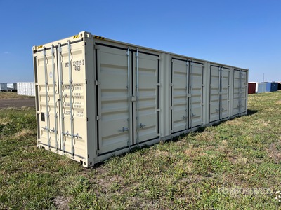 2025 40 ft High Cube Multi-Door Storage Container