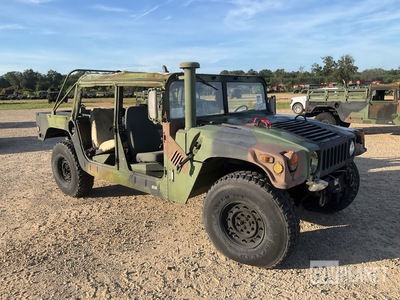 2002 AM General M1123 HMMWV 4 Door Soft Top w/Truck Body