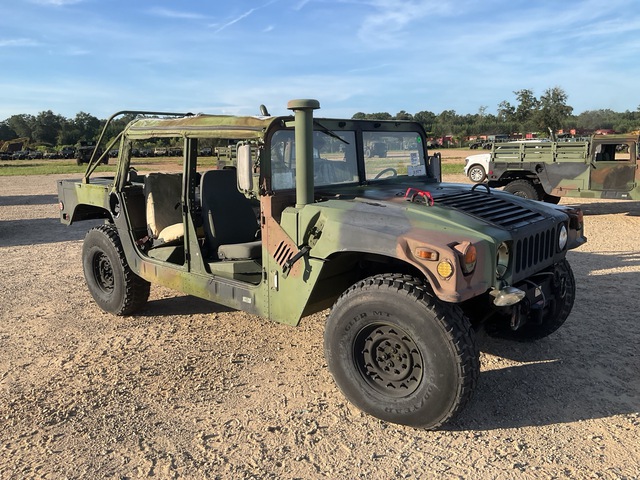 2002 AM General M1123 HMMWV 4 Door Soft Top w/Truck Body