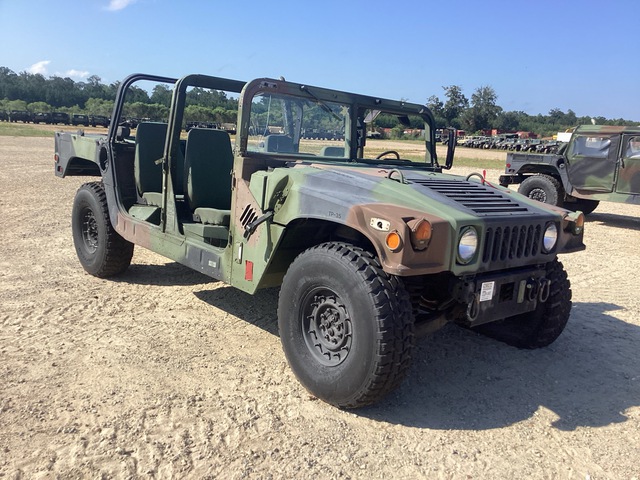 2002 AM General M1123 HMMWV 4 Door w/Truck Body